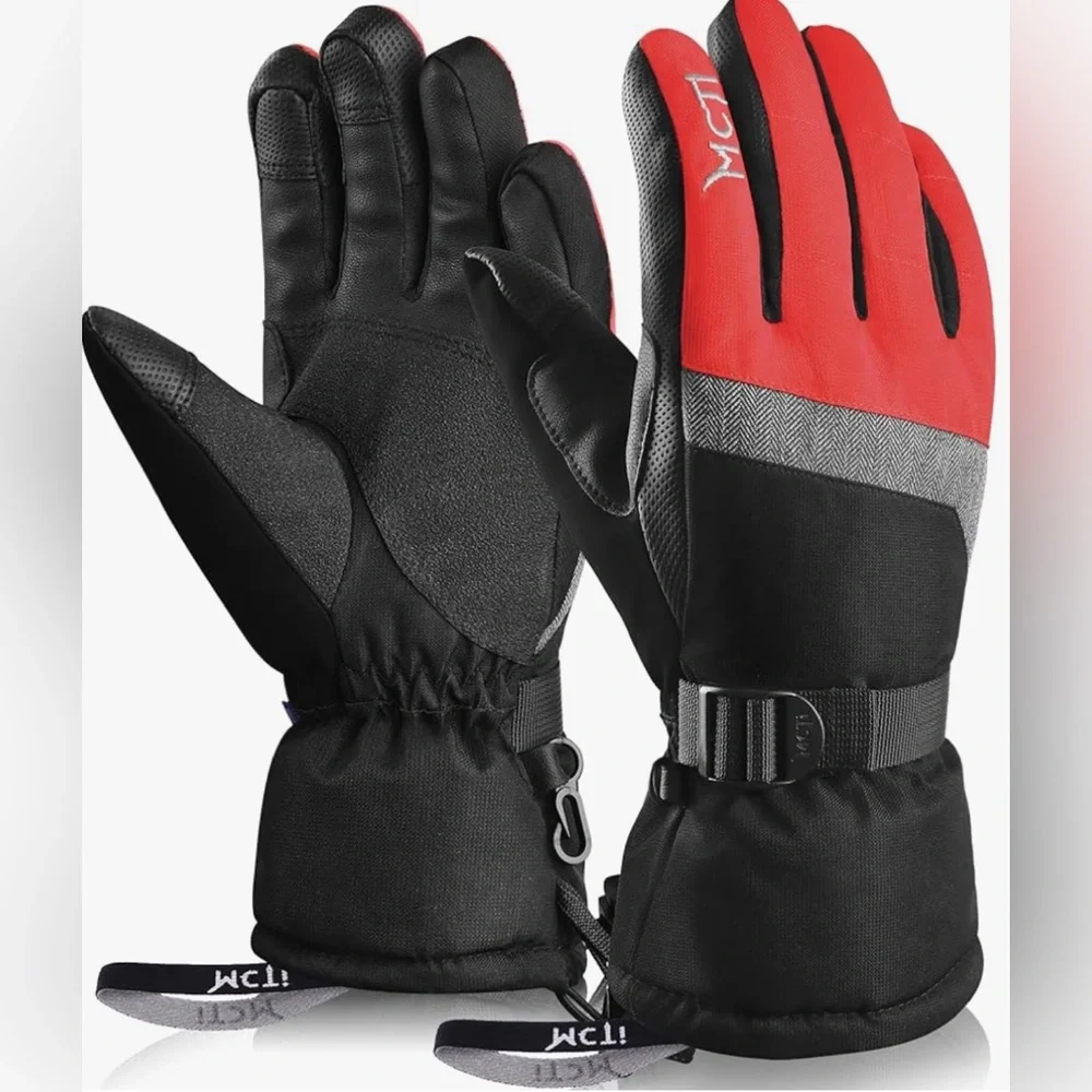 NWT Ski Gloves,Winter Waterproof Snowboard Snow 3M Thinsulate Warm Touchscreen